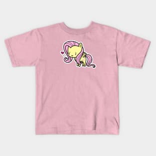 Fluttershy chibi Kids T-Shirt